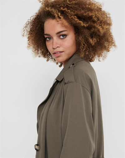 Line X-Long Trenchcoat - Only